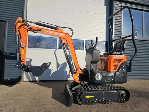 E-xcavator ELECTRISCHE minigraafmachine TD10 lithium