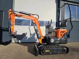 E-xcavator ELECTRISCHE minigraafmachine TD10 lithium