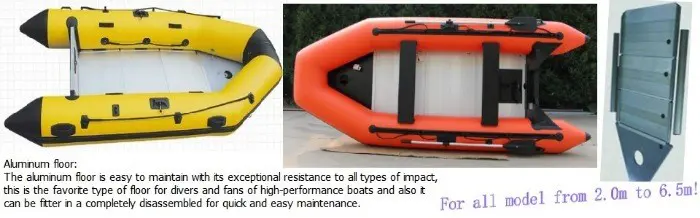 Aluminum floor, inflatable boat, rubber boat,sport boat