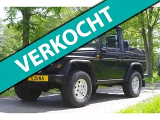 Mercedes-Benz G-klasse 230 GE Cabrio GERESERVEERD voor DHR J.J