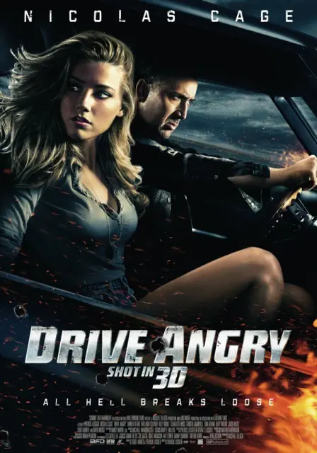 DRIVE ANGRY filmposter.