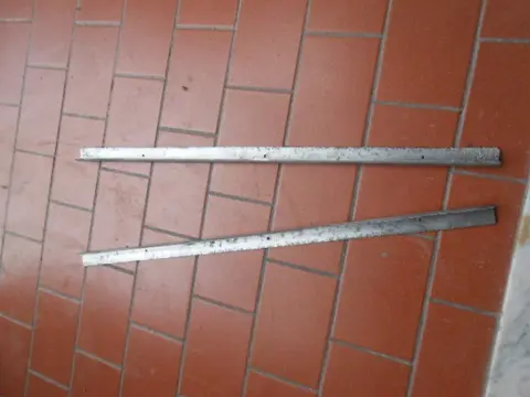 Chrome sill covers for Maserati Mistral