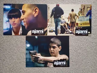 AJAMI     lobbycard set.