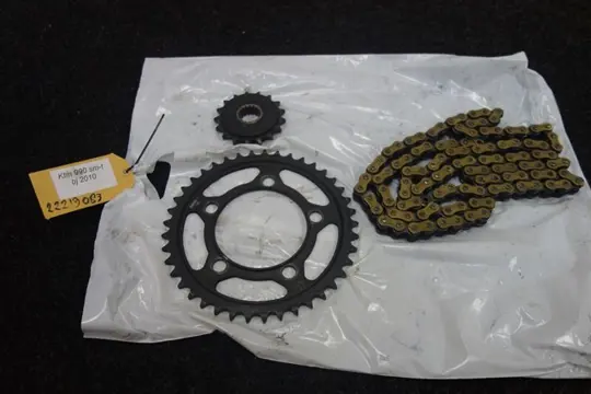 KETTING EN TANDWIELEN SET KTM 990 SM + SMT 2009 - 2012