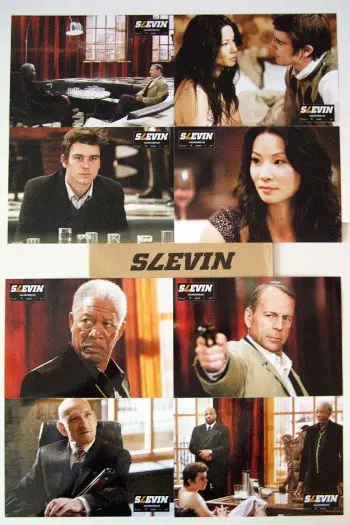 LUCKY NUMBER SLEVIN lobby cards.