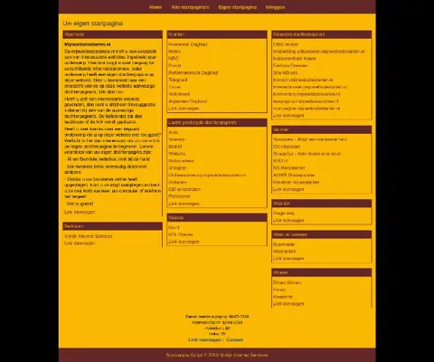 Nieuw Startpagina Script Te Koop - Multi-Domein Licentie