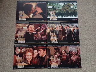 GANGS   OF   NEW   YORK     lobbycard set.