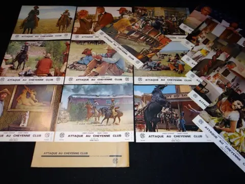 THE CHEYENNE SOCIAL CLUB lobbycard set.