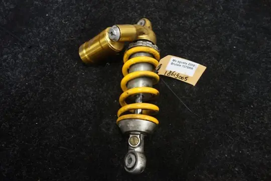 ACHTER SCHOKBREKER MV Agusta Brutale 1078 RR 2008 - 2009