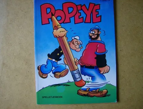 Popeye spelletjesboek adv6426