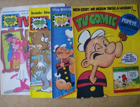 Tv comic engels adv6444