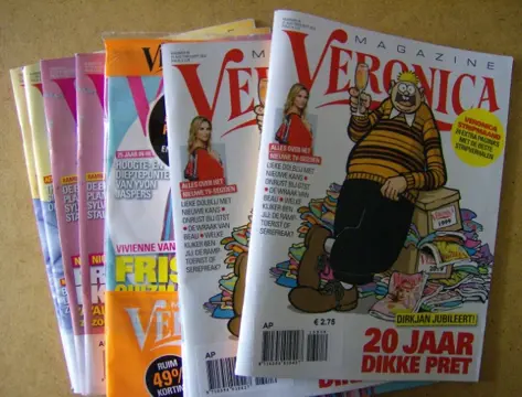 Veronica met stripbijlage adv6494