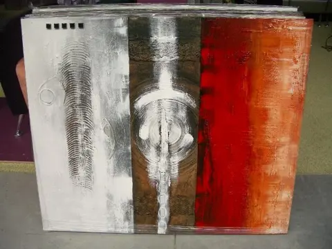 Exclusief Russisch Schilderij, ook met reliëf.