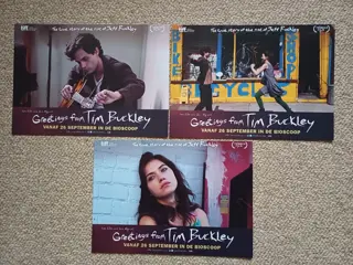 GREETINGS   FROM   TIM   BUCKLEY     lobbycard set.