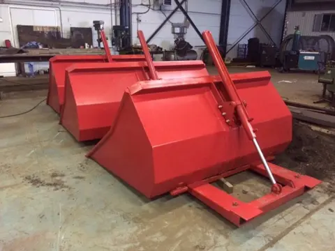 Gemakbak heftruck schepbakken