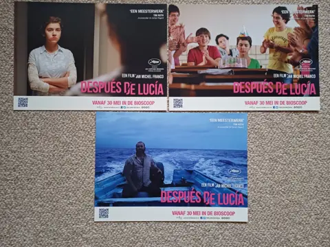 DESPUéS   DE   LUCIA     lobbycard set.