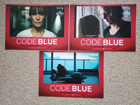 CODE BLUE lobbycard set.