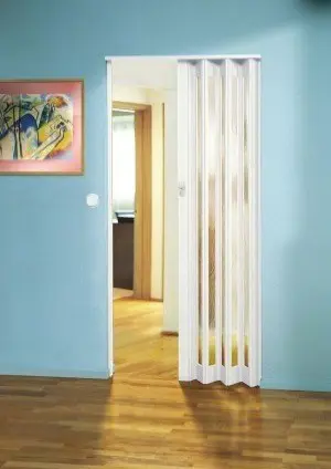 EUROSTAR vouwdeur met GLAS uitbreidbaar tot 150cm