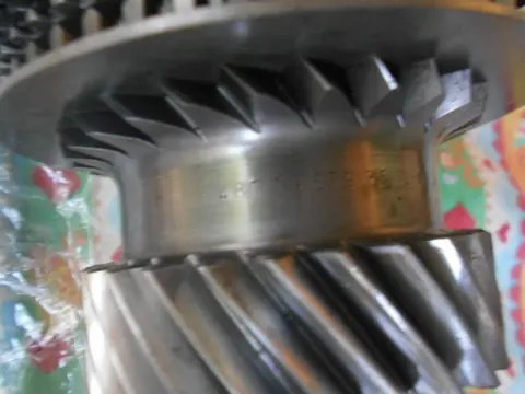 Gearbox gears for Ferrari 458