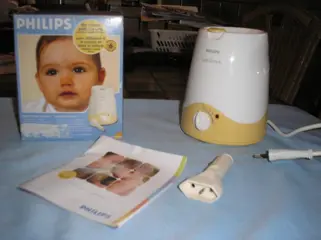 PHILIPS flessenwarmer, - voor elk type flesje en potje