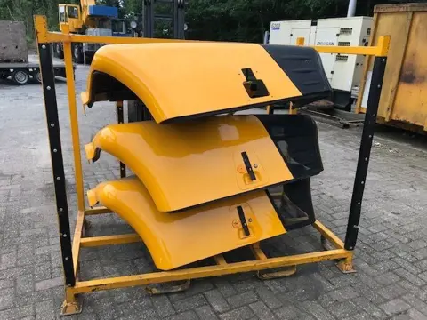 JCB Motorkappen, ENGINE COVER, MOTORHAUBE,