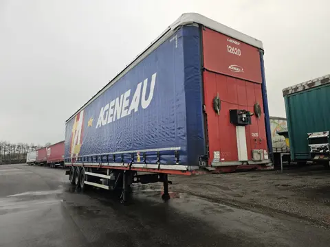 Lecitrailer 3E20BD4309 3 AXLE CURTAINSIDER | BPW  DISC.| WITH ALUMINIUM SIDEBOARDS.