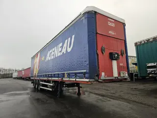 Lecitrailer 3E20BD4309 3 AXLE CURTAINSIDER | BPW  DISC.| WITH ALUMINIUM SIDEBOARDS.