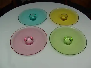 SCHALEN IN 4 PASTEL KLEUREN NIEUW