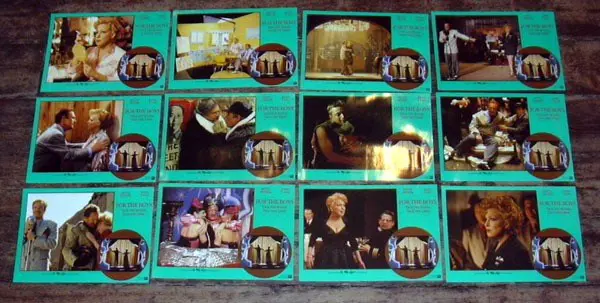 FOR THE BOYS lobbycard set.