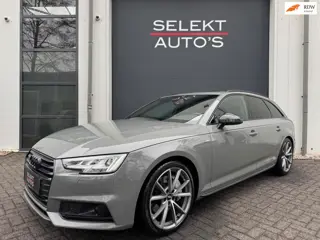 Audi A4 Avant 2.0 TFSI MHEV Quattro Sport S line Black Edition 252 Pk Pano/Leder/Virtual/Navi/Blueto