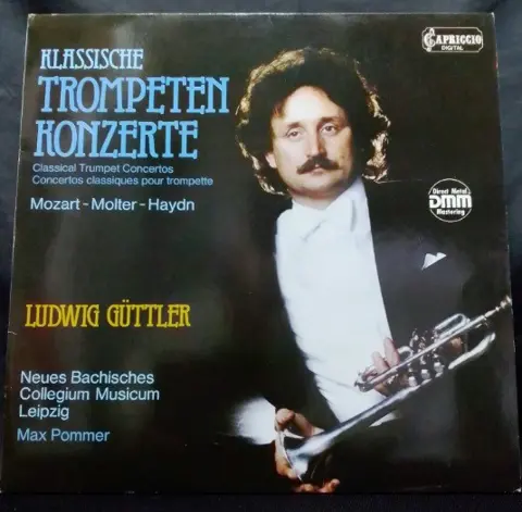 LP Ludwig Güttler,baroktrompet,1982, Capriccio CD27001,nst