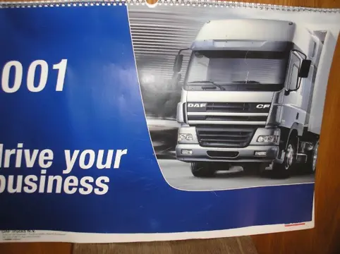 Daf kalender 2001