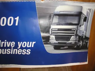 Daf kalender 2001