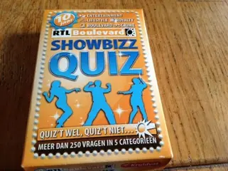 RTL Boulevard SHOWBIZZ QUIZ, spel- nieuw