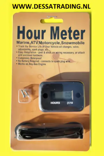 Urenteller voor crossmotor motor boot 12,99 all in