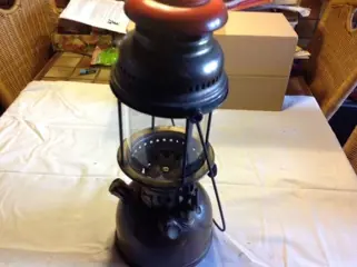 Petroleumlamp van het merk Petromax Rapid, 828 / 300 HC