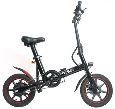 Happyrun HR-X40 Lightweight Electric Bike 350W Motor 36V 6Ah