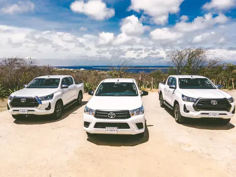 Pickup huren op Bonaire