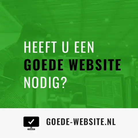 Wil je een goede website? Wij maken een goede website voor jouw bedrijf!