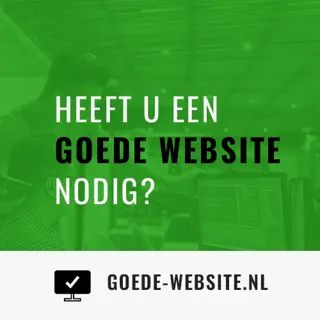 Wil je een goede website? Wij maken een goede website voor jouw bedrijf!