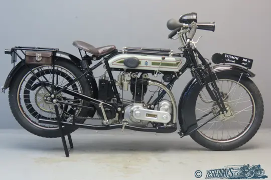 Triumph 1923 Ricardo 499 cc 1 cyl OHV 3501