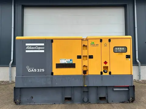 Atlas-Copco QAS 325 VOD Volvo Leroy Somer 325 kVA Silent Rental generatorset