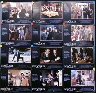 THE UNTOUCHABLES lobbycard set.