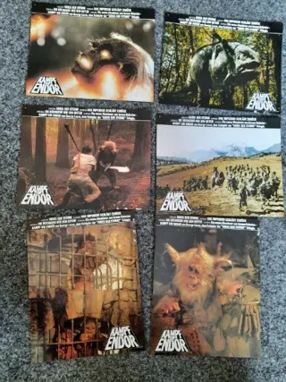 EWOKS : The Battle for Endor lobbycard set.