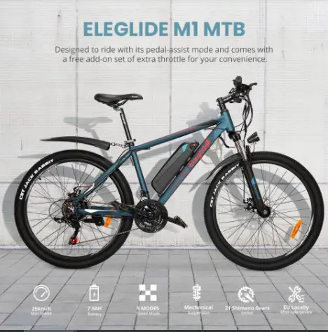 ELEGLIDE M1 Electric Bike Upgraded Version 27.5 inch