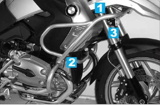 VALBEUGEL BMW R 1200 GS 2008 - 2009 / 2010 - 2012