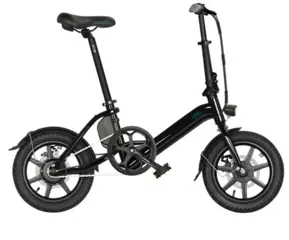 FIIDO D3 Pro Folding Electric Moped Bike 14 Inc City Bicycle