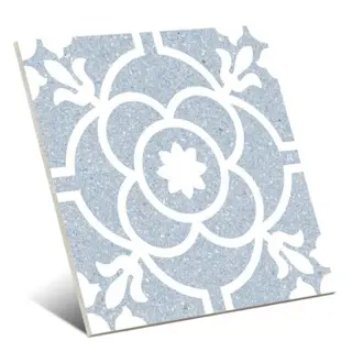 Vives benaco carole nube 20x20 blauwe Portugese tegels