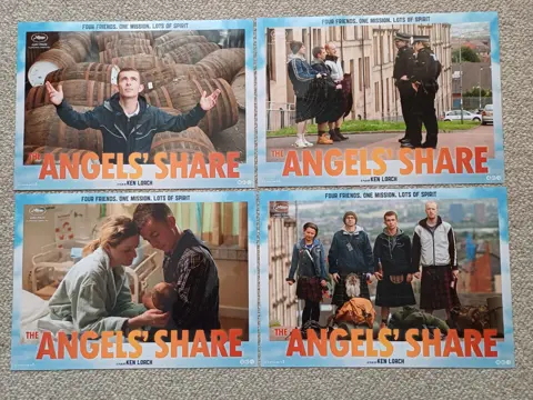 THE   ANGELS '   SHARE      lobbycard set.