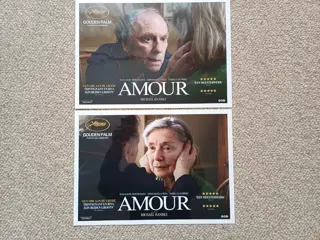AMOUR     lobbycard set.